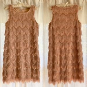 Small blush GB fringe dress